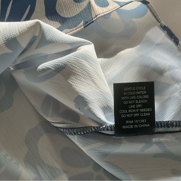 Current Air Los Angeles  + Anthropologie Floral Blouse Sz S NWT - Picture 10 of 10